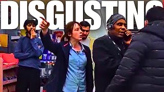 ABSOLUTELY DISGRACEFUL BEHAVIOUR IN BRITAIN