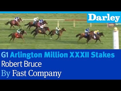 Robert Bruce by Fast Company wins the G1 Arlington Million Stakes