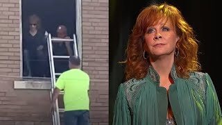 Reba McEntire Rescued After Stairwell Collapse