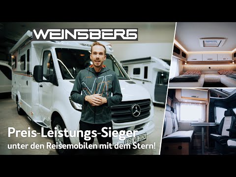 WEINSBERG CaraCompact MB 640 MEG EDITION [PEPPER] | Großzügige Einzelbetten, Kompaktküche & Raumbad