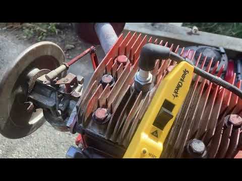 Smoking Kohler K321 engine is ready to roll, breakerless ignition not sparking, HELP