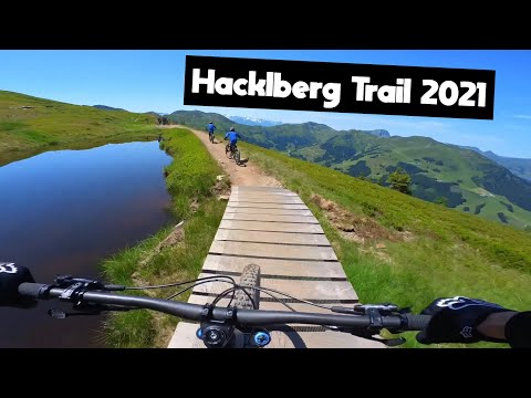 Schönster Trail in Saalbach! Hacklberg Trail 2021| Biken mit Kindern | TrailFamily