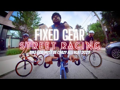 BRAKELESS FIXED GEAR TORONTO 🇨🇦 |  2023 ALLEYCAT PT.1