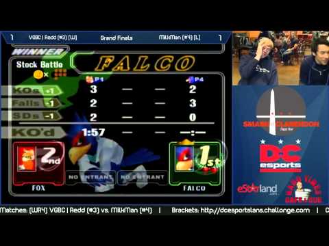 Smash @ Clarendon (12/19/2014) GF - VGBC | Redd (#3) vs. MilkMan (#4)