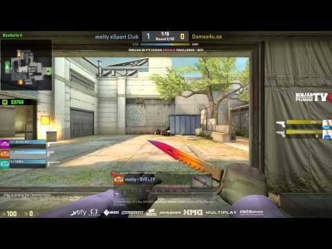 NiP Female CS:GO Challenge - Games4u vs. melty eSports Club