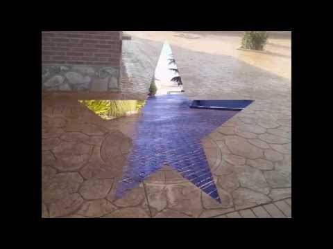 HORMIGON IMPRESO SAN MIGUEL DE CORNEJA AVILA  www.martinezycorpa.es 651863893