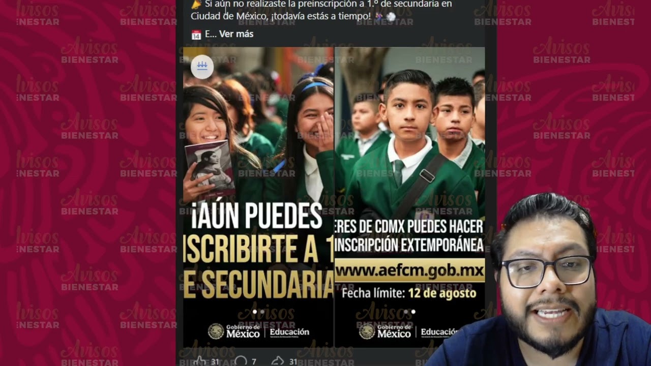 AUN TIENES TIEMPO! si no hiciste la preinscripcion a secundaira en CDMX, HOY 12 DE AGOSTO ÚLTIMO DÍA