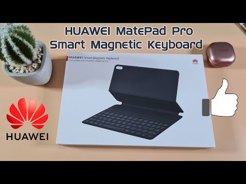 New Huawei Matepad Pro Smart Magnetic  Keyboard Unboxing and Setup with Desktop Mode Review