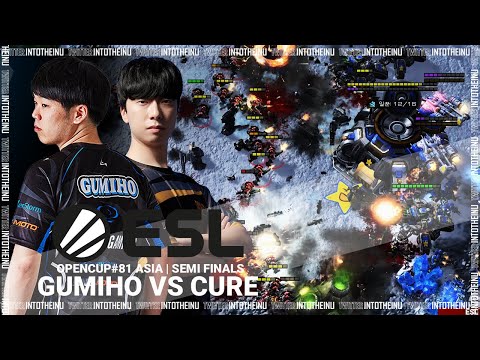 GuMihO/고병재 vs Cure/김도욱 - ESL OPENCUP#81 ASIA 【스타2 풀경기】