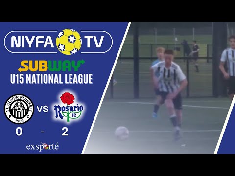 NIYFA TV LIVE - U15 St. Oliver Plunkett FC v Rosario FC (21/09/24)