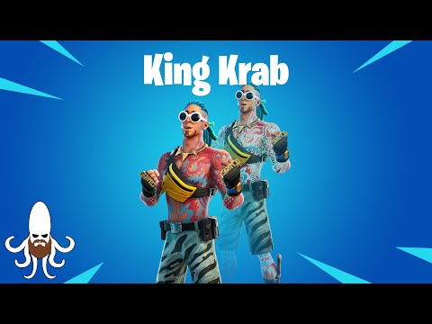 King Krab Skin Review & Gameplay & Combos - Fortnite - Watch Before Buying!