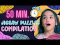 50 MIN PUZZLE Compilation PEPPA PIG PAW PATROL BING BUNNY BARBIE Solving Jigsaw PUZZLE For KIDS