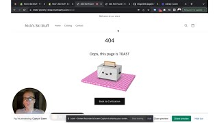 Customize Shopify 404 Page in Theme Editor