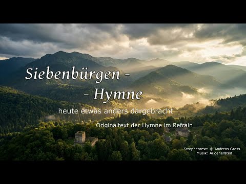 Siebenbürgen - Hymne, etwas anders dargebracht