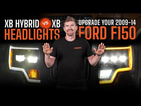 Comparing The Best Headlights For The 09-14 F-150 | Morimoto XB LED VS Morimoto Hybrid Headlights