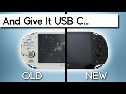 Let's Completely Refurbish An OLED Vita!