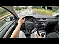 2018 Skoda OCTAVIA Ambition Business 1 6l 116HP POV Test Drive Fuel Consumption Check