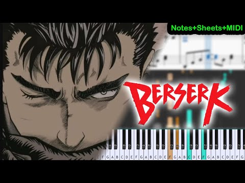 [viral mystery song] L'Amour Impitoyable - Berserk: The Golden Age Arc - Notes+Sheet+MIDI