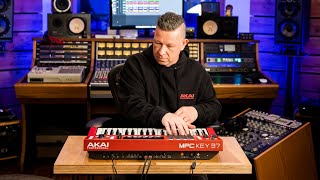 Video thumbnail for AKAI Professional MPC Key 37 Standalone Production Keyboard | Demo and Overview with Andy Mac by Guitar Center