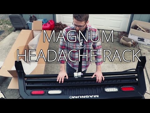 Unboxing - Magnum Headache Rack / Back Rack and Tube Extenders