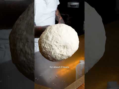 3 ingredient sourdough pizza 🍕