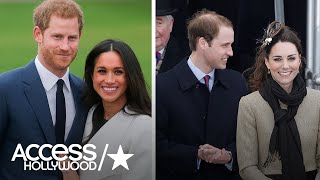 Prince Harry & Meghan Markle And Prince William & Kate Middleton Share Major Similarities