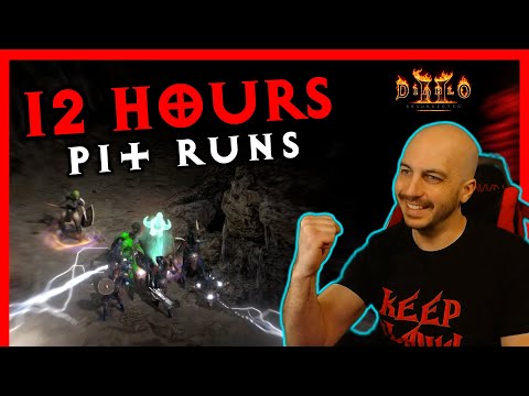 12 HOURS of Pit Runs? Crazy Rare Find, Drop Highlights - Diablo 2 Resurrected