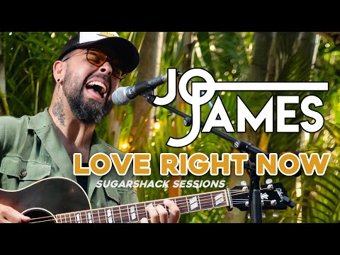 Jo James - Love Right Now (Live Music) | Sugarshack Sessions