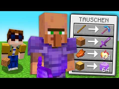 VILLAGER TAUSCHEN SUPER ITEMS in Minecraft!