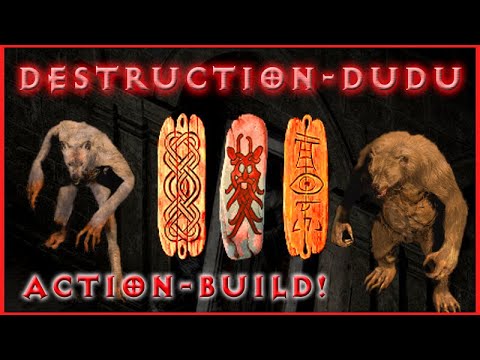 Crazy Fire-Shapeshifter Dudu - Wolf & Bear [Diablo 2 Resurrected Character Guide]