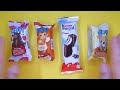 ASMR Unpacking Sweet Relaxing Kinder Pingui