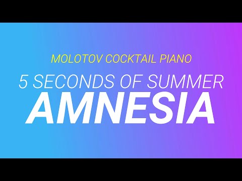 Amnesia ⬥ 5 Seconds of Summer 🎹 cover by Molotov Cocktail Piano