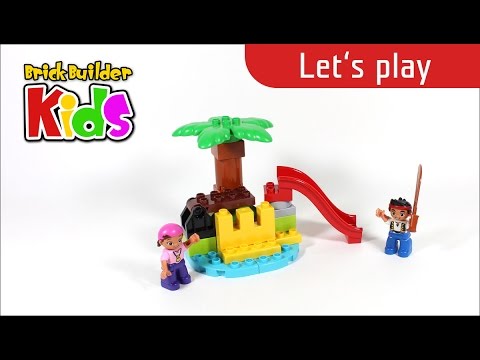 Vidéo LEGO Duplo 10604 : Jake et l'île au trésor des pirates du pays imaginaire !