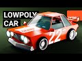 Make A Lowpoly Car In Blender 2 8 Blender 3d Lowpoly
