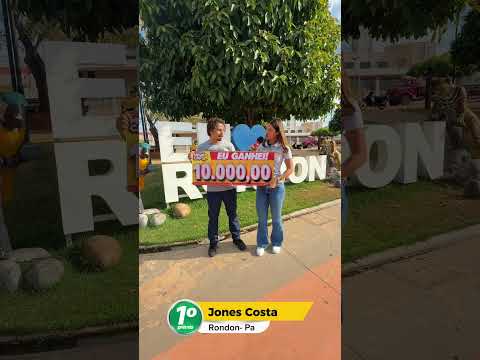 1º prêmio do Mega Cap também saiu para Rondon do Pará!