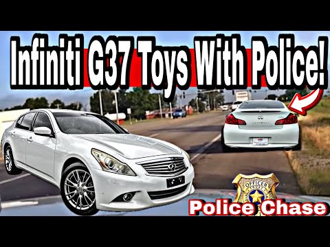 Infiniti G37 Humiliates Arkansas Police In STUPID Insane Police Chase! But Can He Getaway?