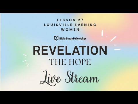 Lesson 27 Study in Revelation 4.14.25
