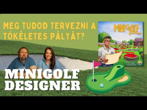 Megépítjük álmaink minigolfpályáját! | Minigolf Designer bemutató - Játékra kész / Play Right Away