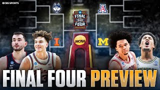 Download lagu Final Four PREVIEW: Illinois vs UConn, Michigan vs Arizona   Championship Picks | 2026 March Madness mp3