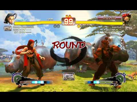 Ultra Street Fighter IV battle: Heavy-Weapons88 (Rose) vs kixerGuCCi (Akuma)