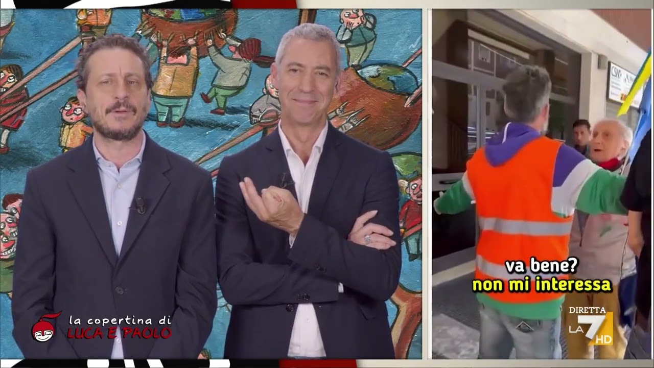 Anziano cacciato dal corteo del 25 aprile, Luca e Paolo: "Ma che uomo è quello lì? Ma ce ...