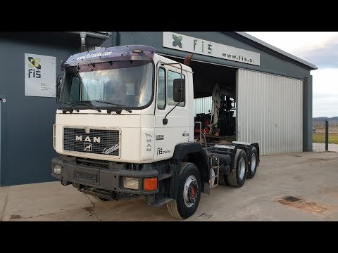 TRUCK MAN 26.372 6X4 TRACTOR UNIT FIŠ TRUCKS & MACHINERY SLOVENIA