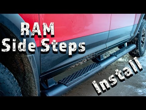 Ram Truck Mopar Side Tube Steps / Running Boards Install and Review