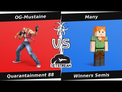 Quarantainment 88 Winners Semis - OG-Mustaine (Terry) Vs Many (Steve) - SSBU