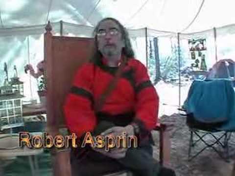 Robert Asprin  talking about SCA