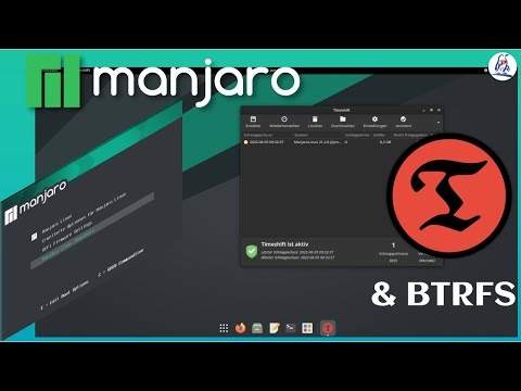 manjaro mit btrfs und snapshots