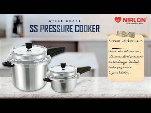 3ltr - SteelCraft Stainless Steel Pressure Cooker