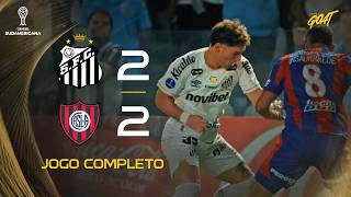 SANTOS X SAN LORENZO | JOGO COMPLETO | CONMEBOL SUDAMERICANA