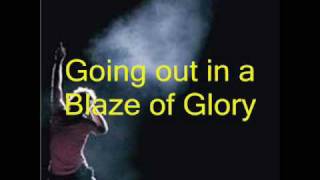 Audio Adrenaline - Blaze of Glory - Lyrics