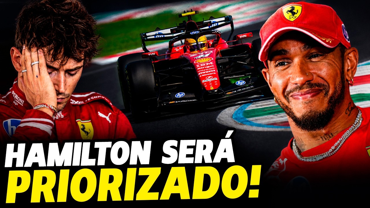 LECLERC REVELA QUE FERRARI PRIORIZARÁ HAMILTON NO GP DA ITÁLIA | FÓRMULA 1